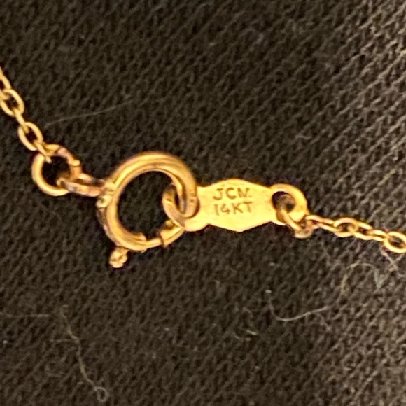 14K Pearl Necklace Vintage Choker - Picture 2 of 9